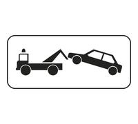Panonceau complémentaire stationnement arrêt 700x350 Ecolign M6a cl2 - NADIA SIGNALISATION - PNC700350E2M6a