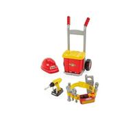 Ecoiffier Jouets 2420 - Panoplie Bricoleur 4 en 1 - Jeux d'imitations pour Enfants - Dès 18 Mois - Fabriqué en France