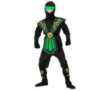 W WIDMANN MILANO Party Fashion - Costume enfant Ninja, combattant, guerrier japonais, déguisements de carnaval