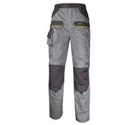 PANOPLY Pantalon de travail polycton gris clair et gris foncé Mach 2, DeltaPlus, taille M