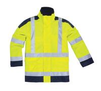 PANOPLY Parka haute visibilité jaune Delta Plus, taille XXL