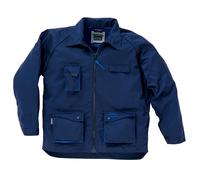 PANOPLY Veste de travail bleu marine et bleu roi Mach 2 DeltaPlus, taille XXL