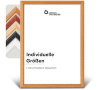 PANORAHMA BILDERRAHMEN Cadre photo en bois de chêne - 24 x 30 cm - Cadre photo en bois - Cadre photo à suspendre et à poser - Avec verre normal de qualité supérieure