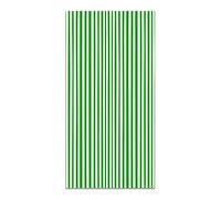 Panorama Agatha Ruiz de la Prada Tapis du Sol Cuisine Salon - Différentes Tailles - (Motifs de Base Rayures Vertes 100x140cm)