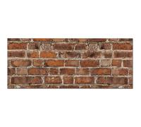 Panorama Crédence Adhésive Cuisine Brique 60x100 cm - Crédence Adhésive pour Cuisine - Protege Mur Cuisine