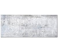 Panorama Crédence Adhésive Cuisine Ciment Bleu 40x200 cm - Protege Mur - Protection Anti Eclaboussure