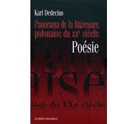 Panorama De La Littérature Polonaise Du Xxème Siècle Coffret 2 Volumes