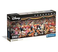 Clementoni Puzzle pour adultes Panorama Disney Orchestra 1000 pièces – Fabriqué en Italie