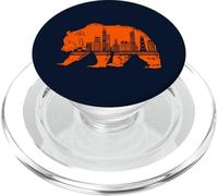Panorama du Centre-Ville de Chicago Illinois Pride PopSockets PopGrip pour MagSafe
