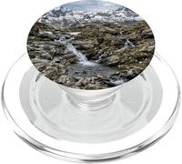 Panorama du pic de Neige de la vallée rocheuse Alpine Stream PopSockets PopGrip pour MagSafe