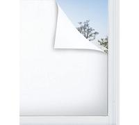 Panorama Film de Fenêtre Blanc 60x100 cm - Adhesif Vitre Anti Occultant - Electrostatique