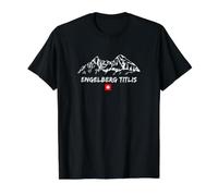 Panorama Montagne Vacances de Ski Apres-Ski Engelberg Titlis T-Shirt Graphique avec Valeur