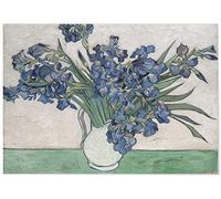 Panorama Poster Van Gogh Lys 70x50 cm - Imprimée sur Poster 250gr - Peintures Célèbres - Affiche