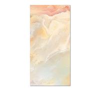 Panorama Tapis du Sol Allée - Différentes Tailles - (Marbre Orange 60x200 cm)
