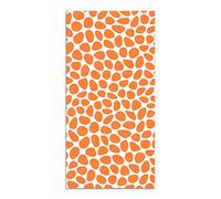 Panorama Tapis du Sol Salon - Différentes Tailles - (Motif Pavée Orange 200x200 cm)