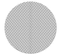 Panorama Tapis du Sol Vinyle Ronde Cuisine Salle de Bain - Différentes Tailles - (Épis de Blé Gris 100x100 cm)