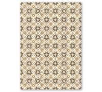 Panorama Tapis Vinyle du Sol Cuisine Salle de Bain - Modèle Pedraza Beige 140x200 cm - Différentes Tailles