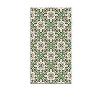 Panorama Tapis Vinyle du Sol Salon - Différentes Tailles - (Tuile Orientale Vert 160x230 cm)