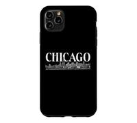 Panorama Urbain de Chicago : Ville de Chicago, Bord du lac, Centre-Ville de Chicago Coque pour iPhone 11 Pro Max
