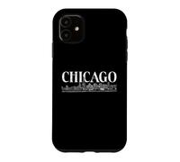 Panorama Urbain de Chicago : Ville de Chicago, Bord du lac, Centre-Ville de Chicago Coque pour iPhone 11