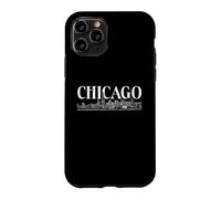 Panorama Urbain de Chicago : Ville de Chicago, Bord du lac, Centre-Ville de Chicago Coque pour iPhone 11 Pro