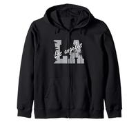 Panorama Urbain de Los Angeles, L.A. Cityline, California Design Sweat à Capuche