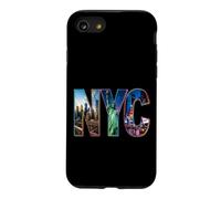 Panorama Urbain de New York, Centre-Ville de Manhattan, New York Coque pour iPhone SE (2020) / 7/8