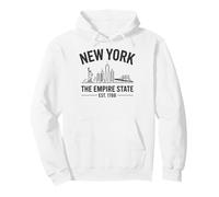 Panorama Urbain de New York, Empire State, Souvenir de New York, Liberté Sweat à Capuche