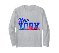 Panorama Urbain de New York, NYC, NY Pride, Souvenirs Manche Longue