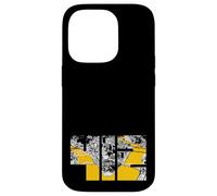 Panorama Urbain de Pittsburgh 412 Coque pour iPhone 14 Pro