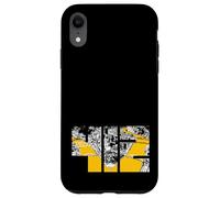 Panorama Urbain de Pittsburgh 412 Coque pour iPhone XR