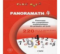 Panoramath 4 Tome 4 - Cijm - Pole - broché - Livre-jeu
