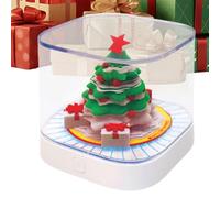 Panoramic Tree Calendar - 3d Christmas Memo Pad pour la planification quotidienne | Art de sculpture en papier avec lumière LED, 170 feuilles de déchirure pour la gestion du temps, l'horaire, l'organi