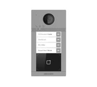 Panou exterior videointerfon TCP/IP pentru 4 familii, Wi-Fi 2.4GHz, control acces integrat - HIKVISION DS-KV8413-WME1