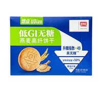 Panpan Biscuits d'avoine sans sucre, riches en fibres, à index glycémique bas 216 g