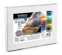 Colorfin, PanPastel Artists Pastels, 20-Color Les Darlow Sky, Land & Sea Set (30253)
