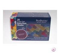 Panpastel Set De 20 Couleurs + Outils - Teintes Ultra-Sombres - Panpastel