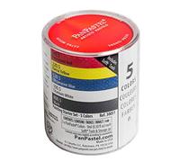 PANPASTEL Set de 5 couleurs de pastel sec, 9ml chacune, utilisable avec fuseau, crayon, marqueur, peinture + assortiment d’outils Sofft - Set Basique