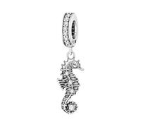 PANPOKI Breloques d'animaux marins en argent sterling 925 - Collection de pendentifs (dauphin, tortue, poisson, étoile de mer) pour bracelets et colliers pour femme