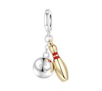 PANPOKI Pendentif à en Argent 925 pour Femme - Compatible Bracelets et Colliers Européens