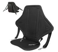 Panse de place Pandle de dossier de dos - Remplacement du siège en kayak, sièges réglables rembourrés | Chaise de remplacement extérieure confortable, siège rembourré avec sac de rangement pour concer