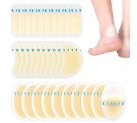 Pansement Ampoule Pied, 30 piècesLes Pansements Invisibles, Pansements Ampoules, pour talon, pied et orteil, coussinets imperméables pour protection de la peau et guérison rapide