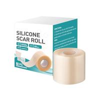 Pansement anti-cicatrices en silicone utilisable pour la correction du visage et le soin du corps - Favorise la des plaies chirurgicales, des brûlures, des ampoules, toléré par la peau