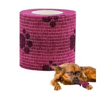 Pansement auto-adhésif pour animaux de compagnie, pansement cohésif, pansement cohésif pour chiens - Pansement multifonctionnel pour animaux de compagnie de petite, moyenne et grande taille