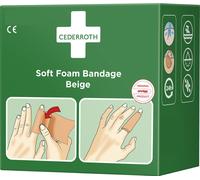 Pansement CEDERROTH "Soft Foam Bandage" 30 mm x 4,5 m beige auto-adhésif