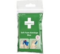 Pansement CEDERROTH "Soft Foam Bandage" bleu