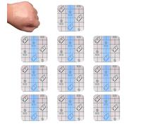 Pansement de film transparent, Couvre-pansement transparent, Lot de 10 pansements adhésifs transparents pour la natation