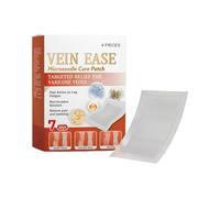 Pansement de soin des jambes - Soulagement respirant des douleurs avec ingrédients doux | Pansement de renouvellement des jambes pour la santé veineuse | Pour hommes, femmes, personnes âgées, voyage