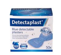 pansement Detectaplast Premium résistant à l'eau et aux saletés, pansements de cuisine et alimentaire, 68 x 38 mm (papillon), 50 pièces