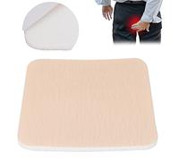 Pansement en mousse de silicone, pansement adhésif en silicone, mousse de cicatrisation des plaies, mousse de pansement absorbante carrée sans bordure, 3,9 x 3,9 pouces